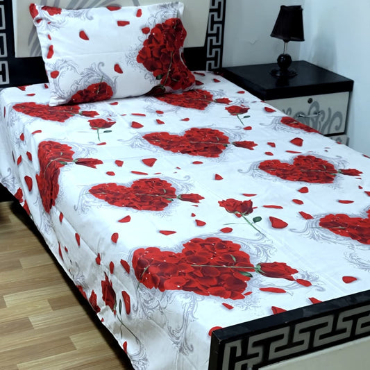 COZIFY PURE COTTON SINGLE BEDSHEET 045