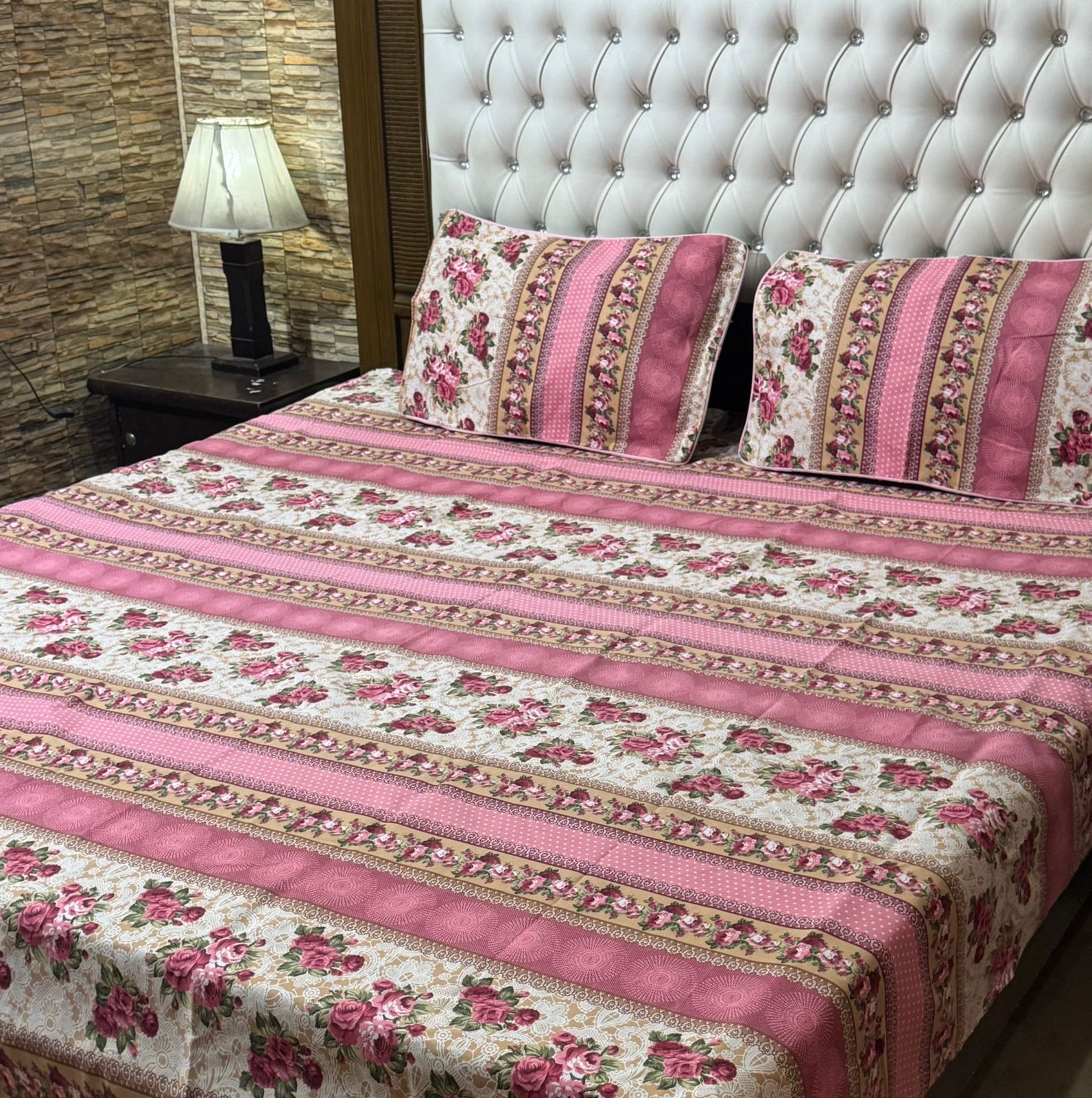 Super Cotton Bed Sheet - King - TBS025