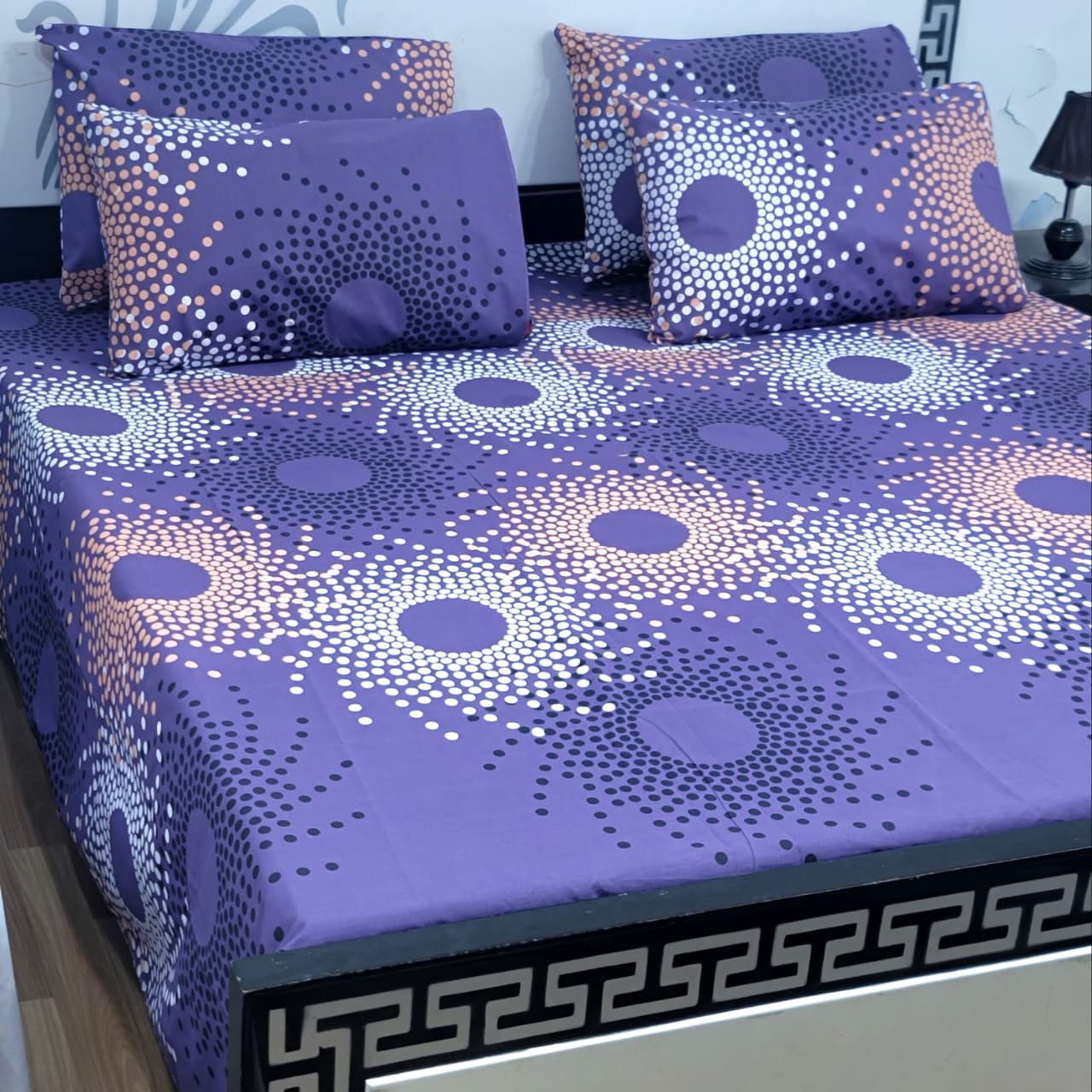 ⚜️5 PC Cozify  Pure Cotton Bedsheets⚜️ 044