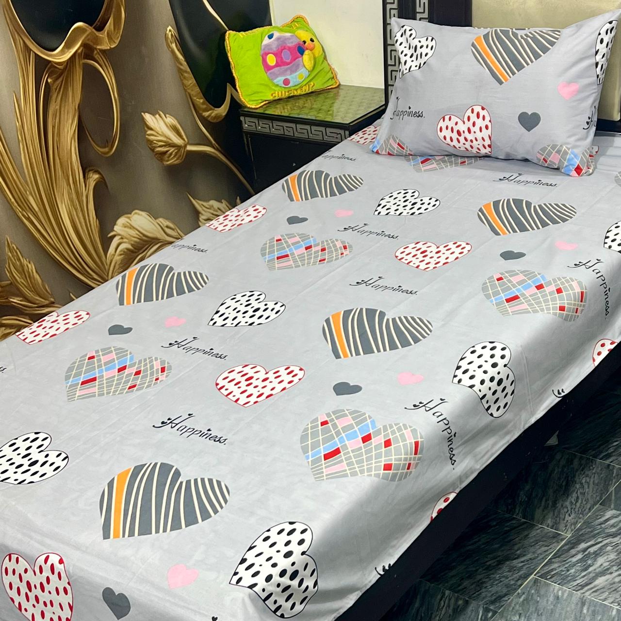 COZIFY PURE COTTON SINGLE BEDSHEET 069
