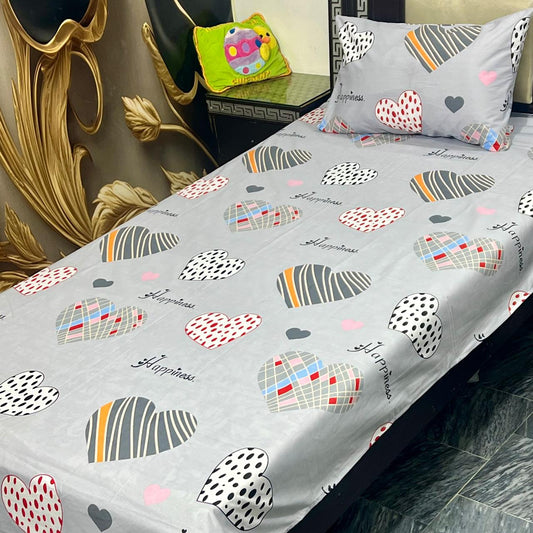 COZIFY PURE COTTON SINGLE BEDSHEET 069