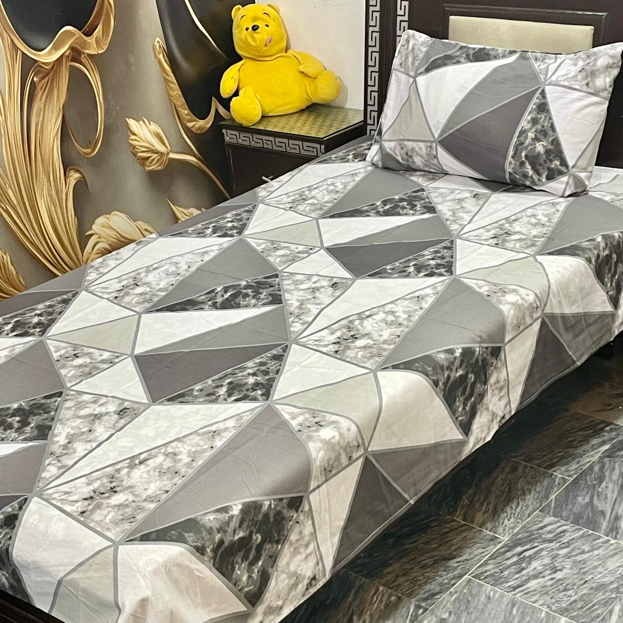 COZIFY PURE COTTON SINGLE BEDSHEET 067