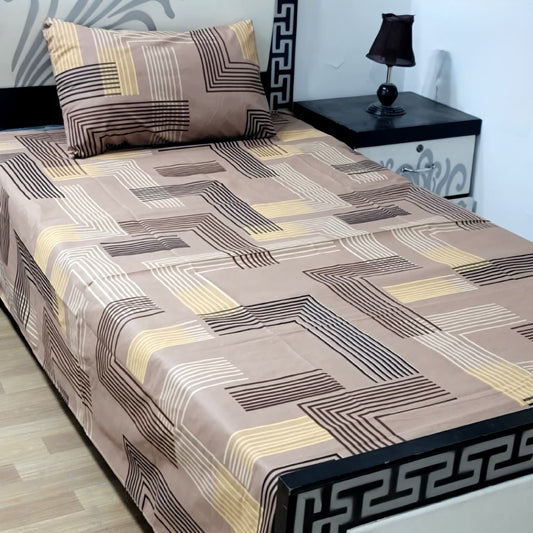 COZIFY PURE COTTON SINGLE BEDSHEET 047