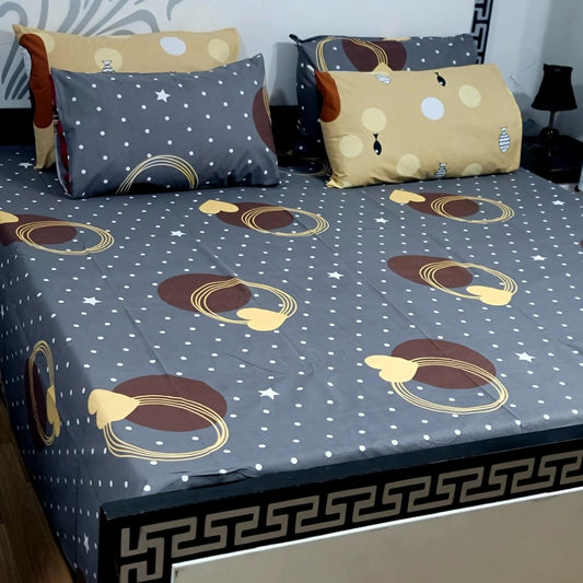 ⚜️5 PC Cozify  Pure Cotton Bedsheets⚜️ 028