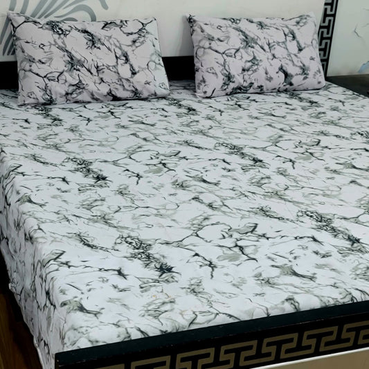 Cozify Pure Cotton Bed Sheet - King - CPB079
