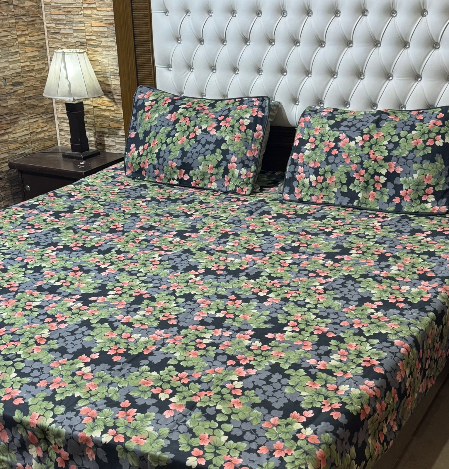 Super Cotton Bed Sheet - King - TBS027