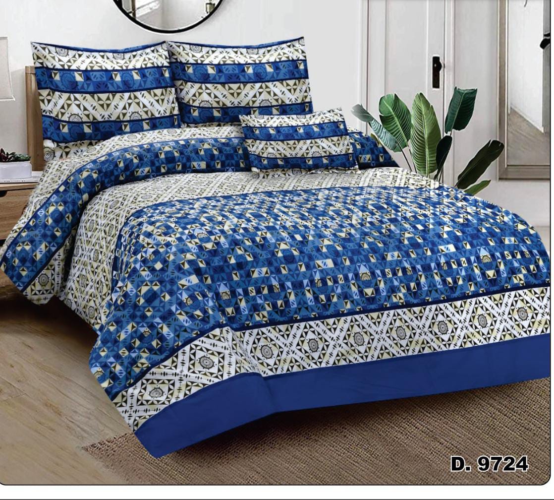 SUOREME QUALITY KING SIZE 4PCS BEDSHEET 010