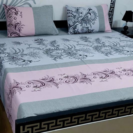 Cozify Pure Cotton Bed Sheet - King - CPB056
