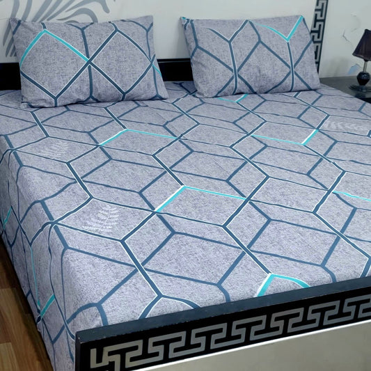 Cozify Pure Cotton Bed Sheet - King - CPB080