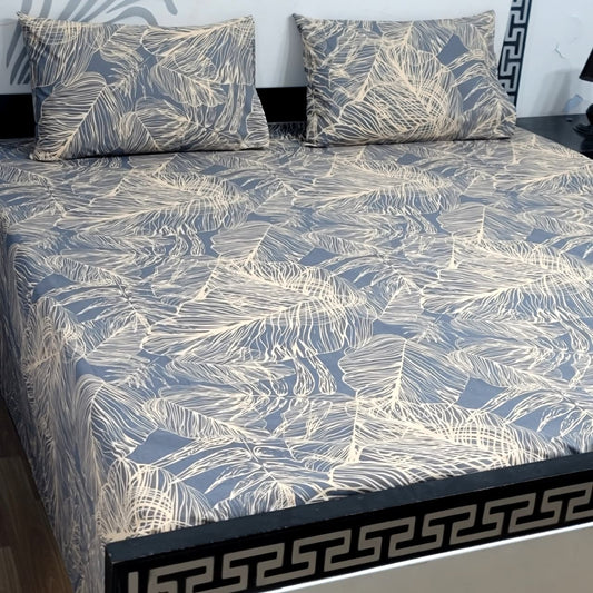 Cozify Pure Cotton Bed Sheet - King - CPB058