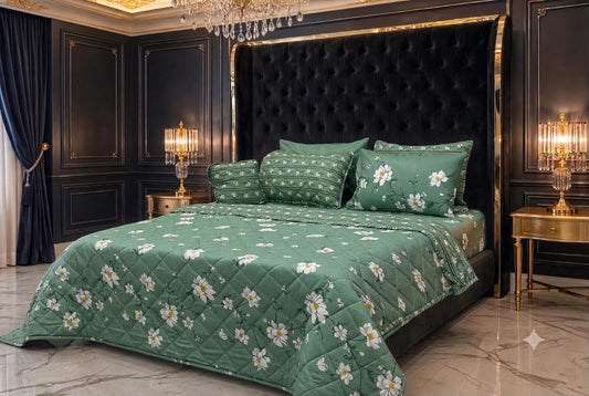 Rurva Cotton Comforter Set - 7pcs - RCS026