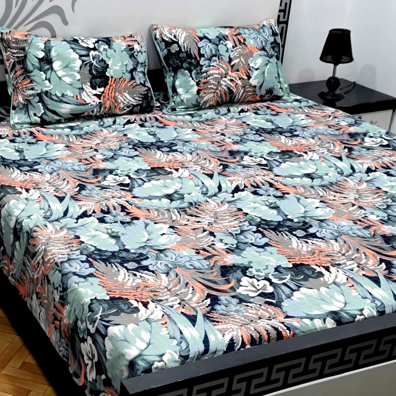 Tytan Cotton Bed Sheet - King - TBS012