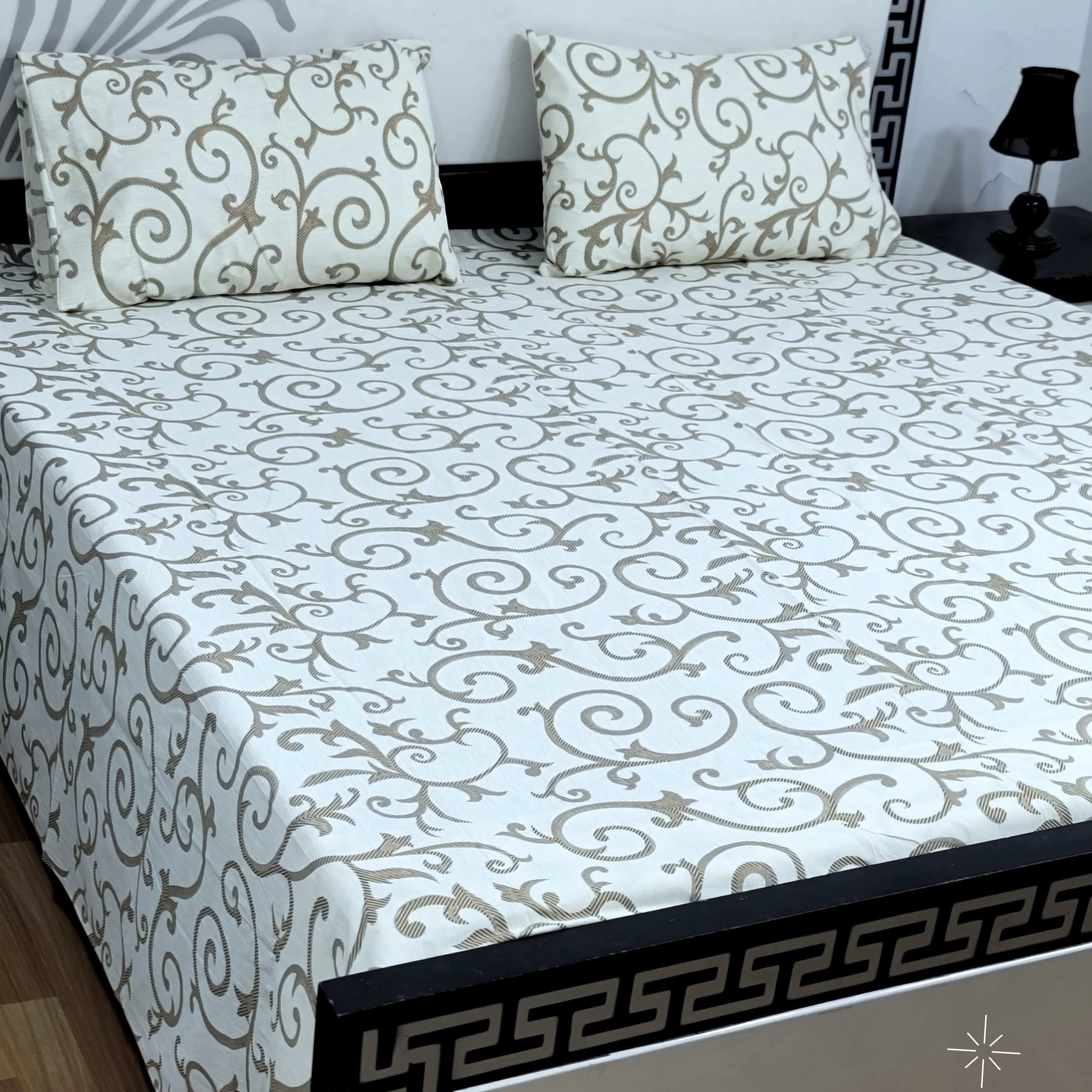 Cozify Pure Cotton Bed Sheet - King - CPB 022