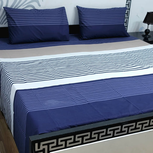 Cozify Pure Cotton Bed Sheet - King - CPB 030