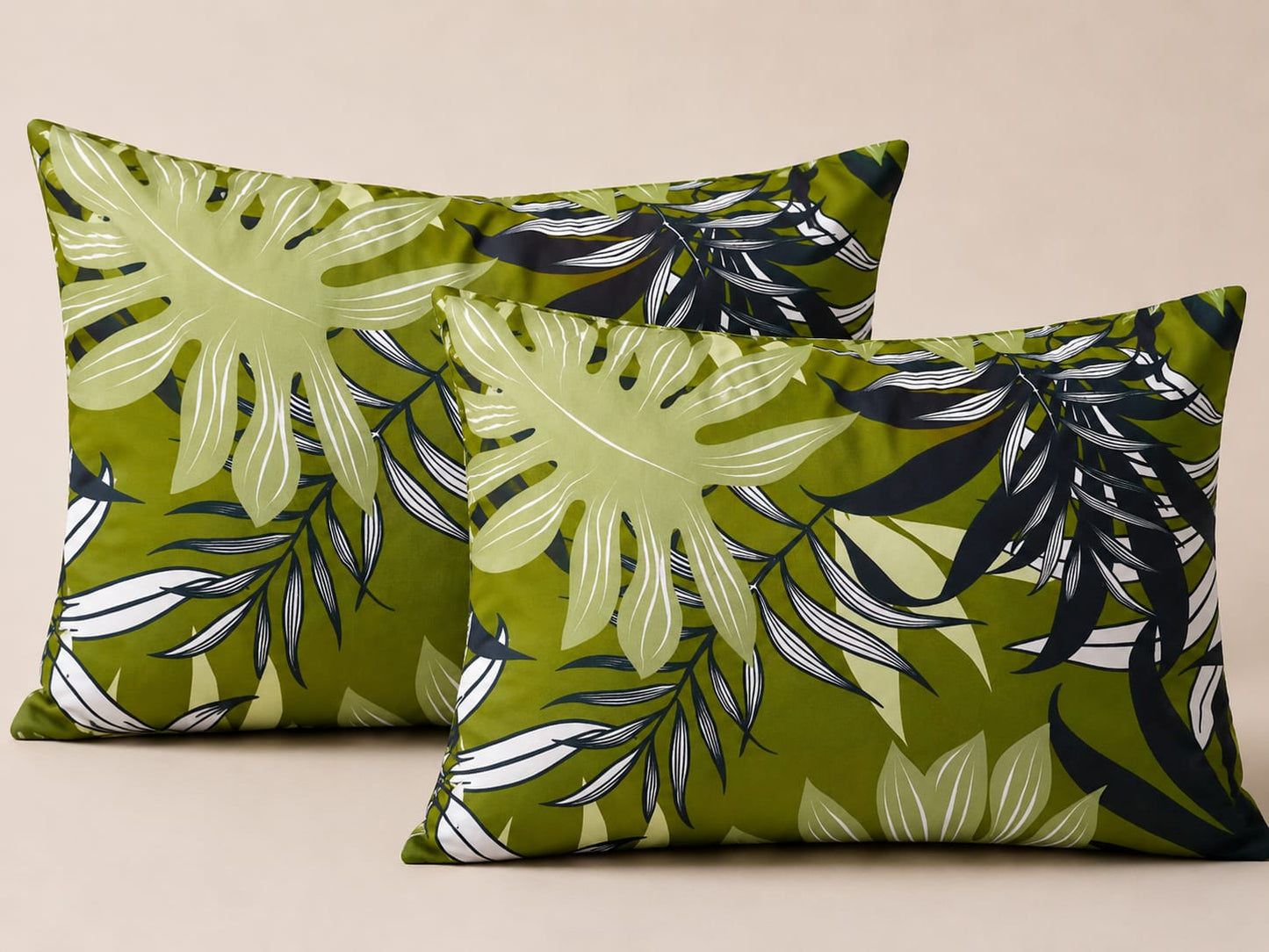 Luxury Pillow Covers – Fade Resistant & Skin Friendly (2 Pcs)