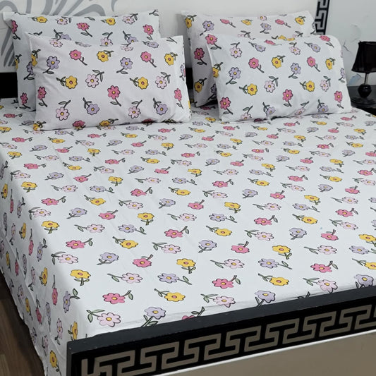 ⚜️5 PC Cozify  Pure Cotton Bedsheets⚜️ 035