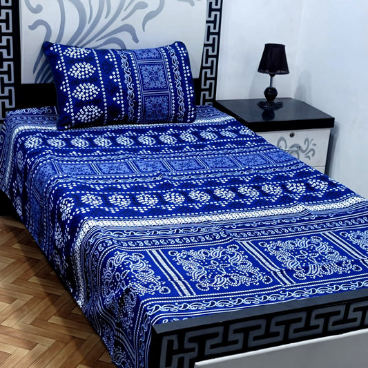 Tytan Cotton Bed Sheet - Single - TSB036
