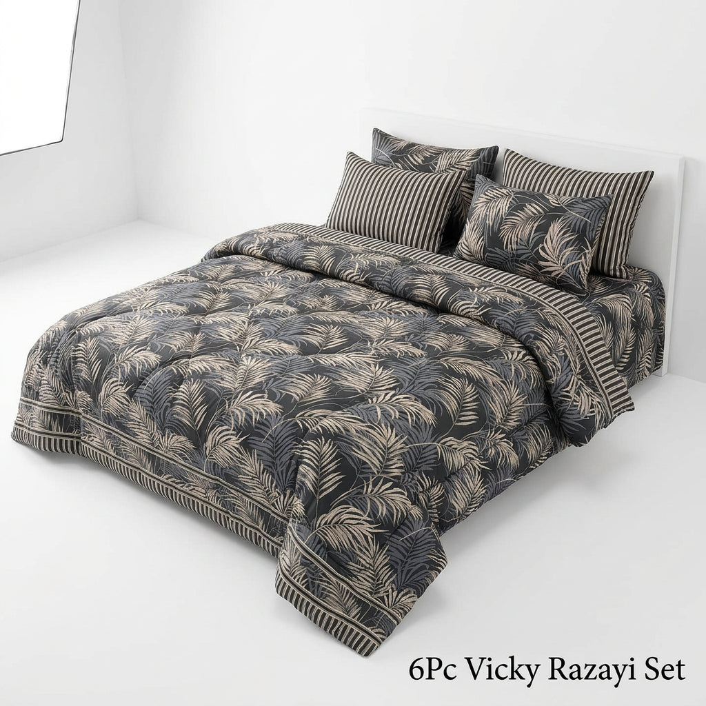 Wenora Cotton Razai Set - 6pcs - WRS02