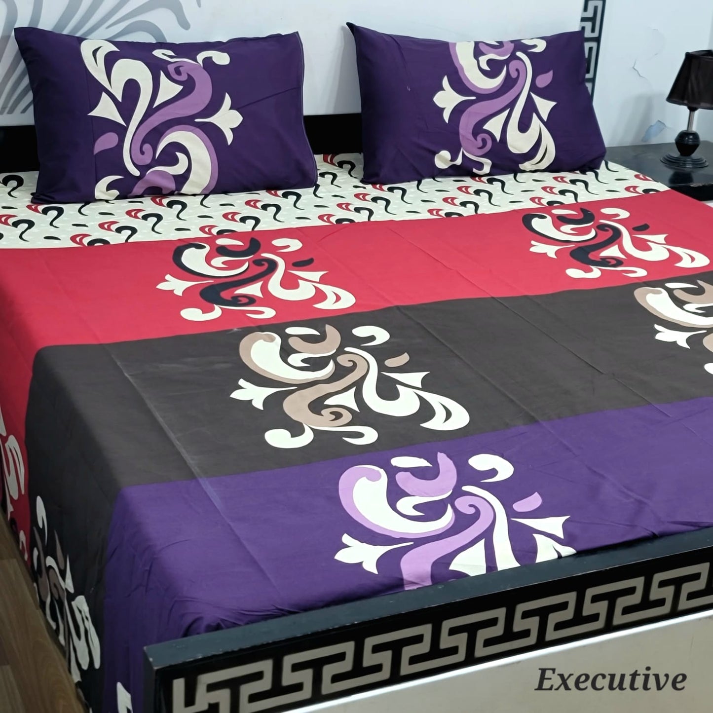Executive Pure Cotton Bed Sheet - King - EPB 032