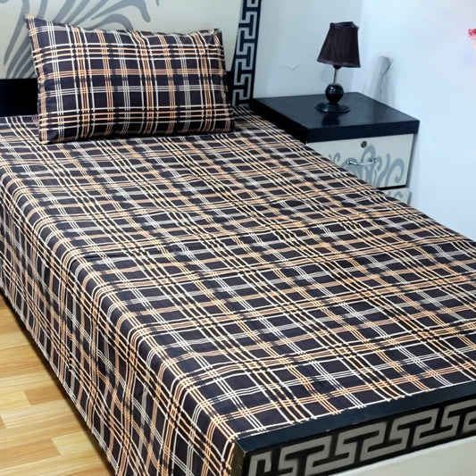 COZIFY PURE COTTON SINGLE BEDSHEET 049