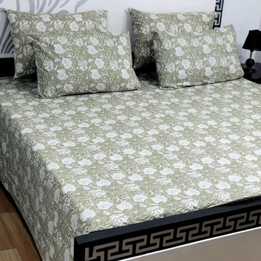 ⚜️5 PC Cozify  Pure Cotton Bedsheets⚜️ 034