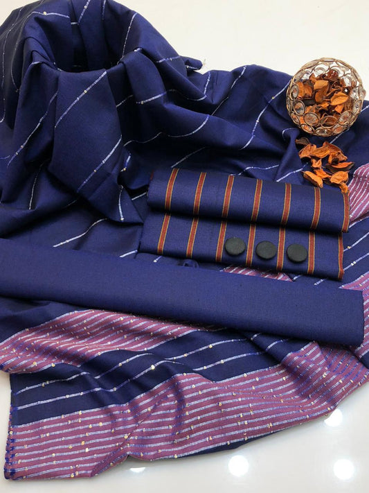 3 Pcs Khaadi Suisse Heavy Velvet Straps