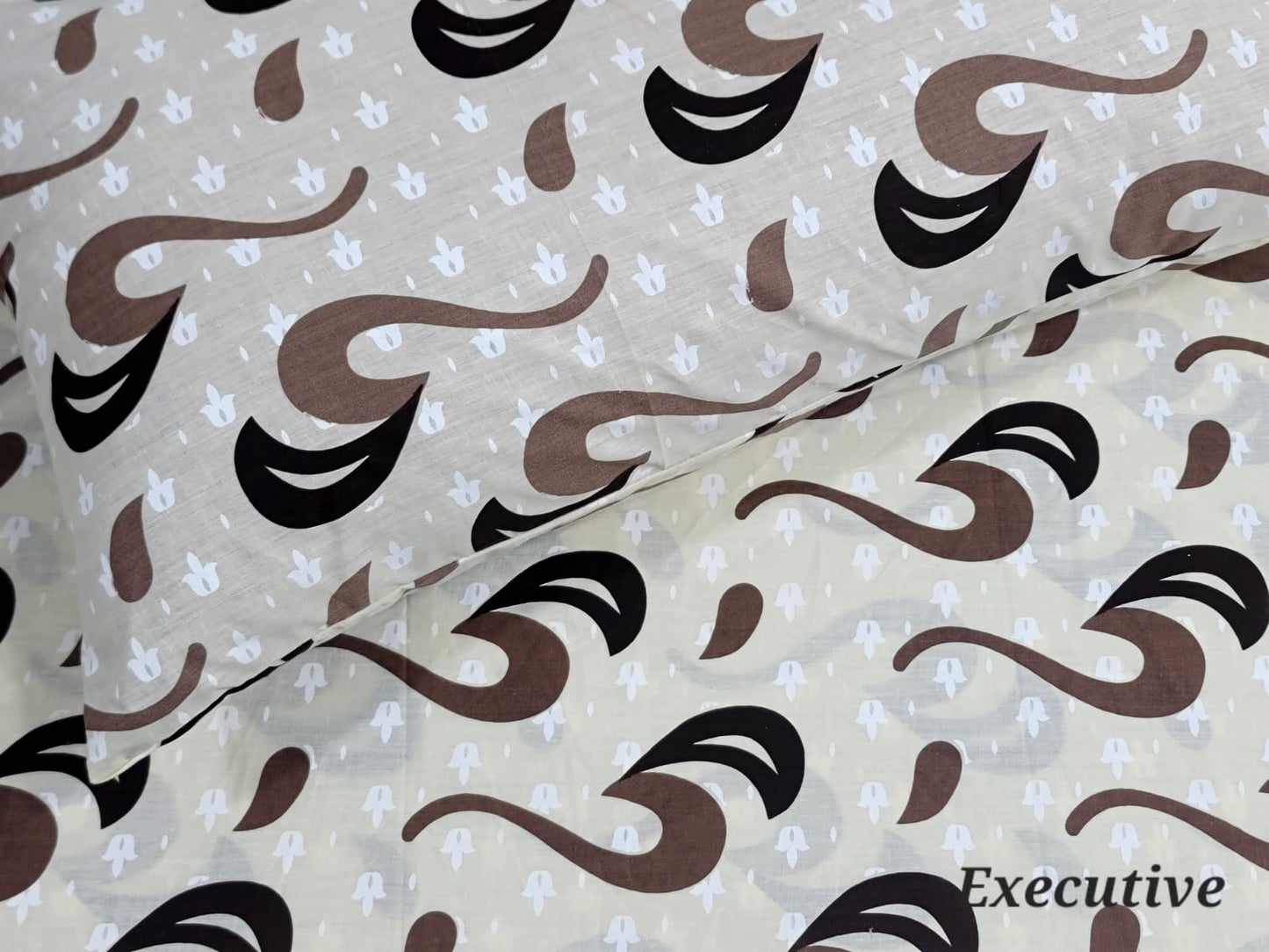 Executive Pure Cotton Bed Sheet - King - EPB 010
