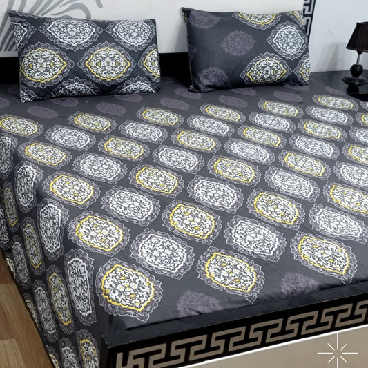 Cozify Pure Cotton Bed Sheet - King - CPB049