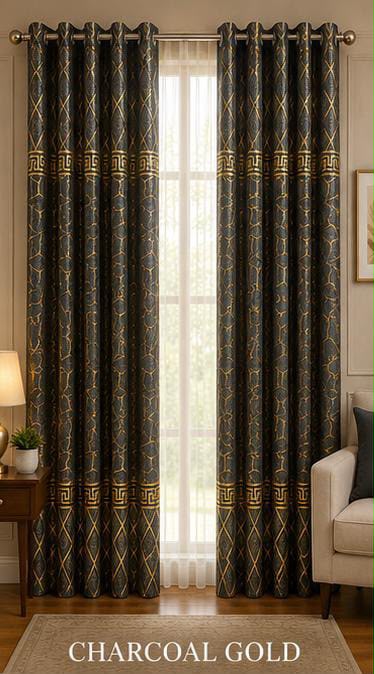 ✨ Premium Textured Velvet Curtain