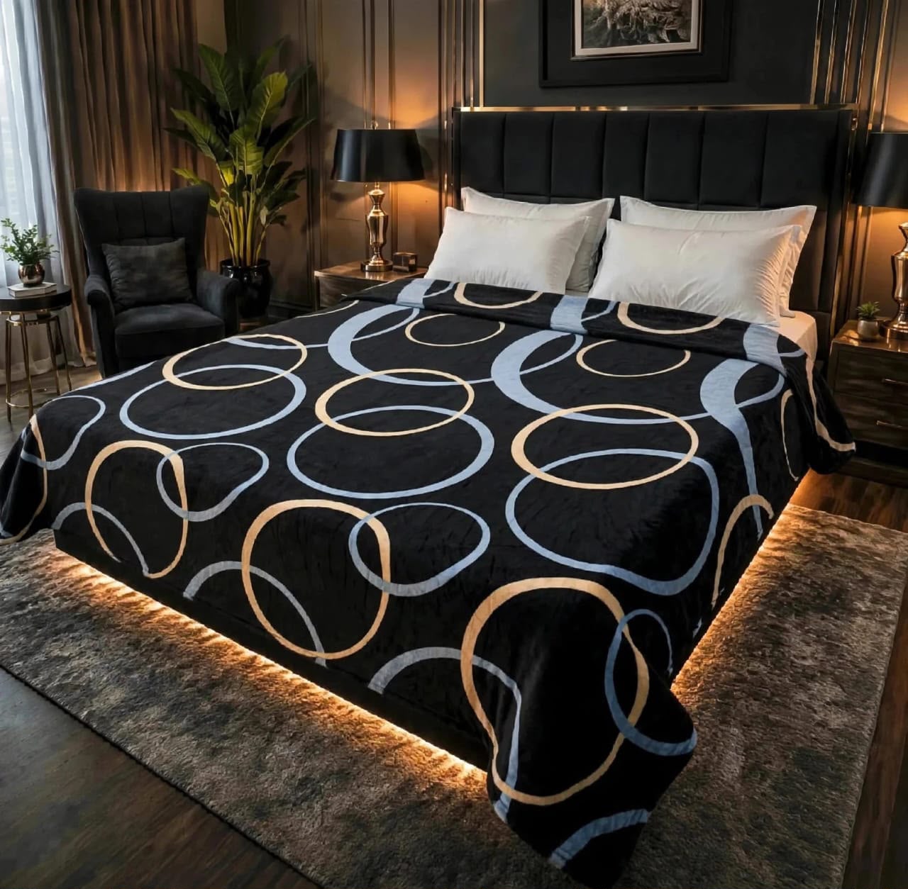Fleezy Printed Blanket - King - FPB045