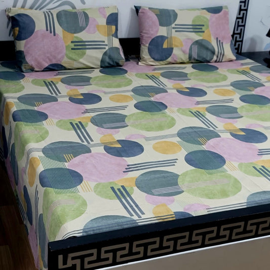 Cozify Pure Cotton Bed Sheet - King - CPB057