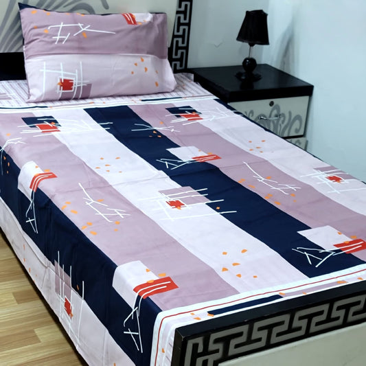 COZIFY PURE COTTON SINGLE BEDSHEET 052