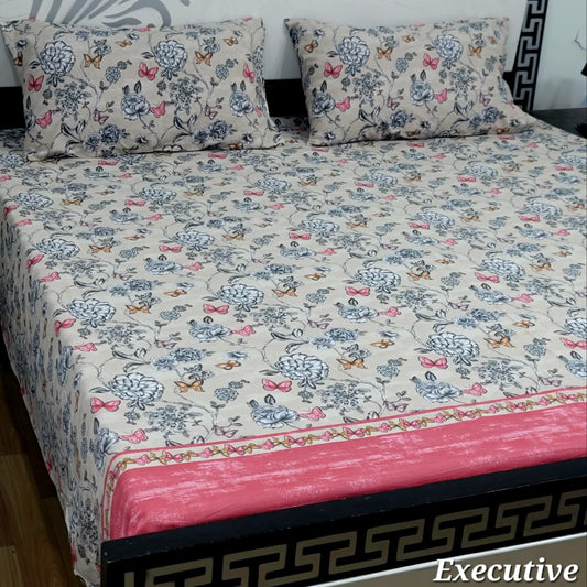 Executive Pure Cotton Bed Sheet - King - EPB 033