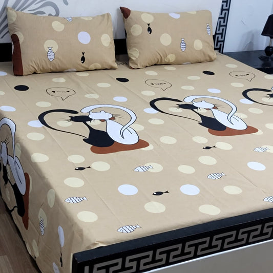 Cozify Pure Cotton Bed Sheet - King - CPB02