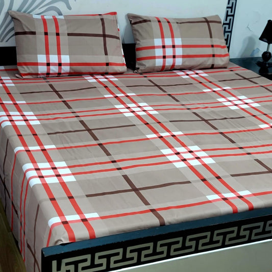 Cozify Pure Cotton Bed Sheet - King - CPB108