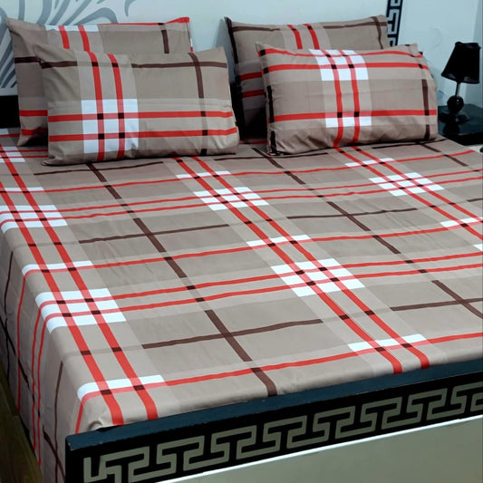 ⚜️5 PC Cozify  Pure Cotton Bedsheets⚜️ 037