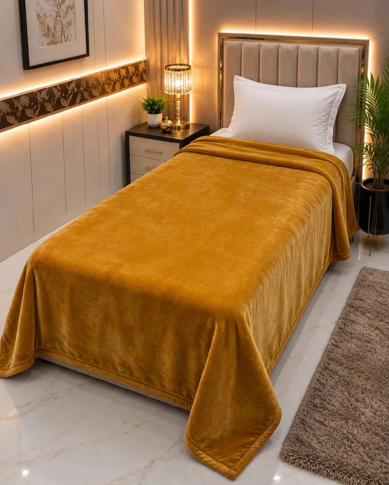 Premium Single Blanket – Ultra Soft, Warm & Cozy S07