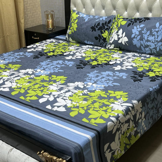 Tytan Cotton Bed Sheet - King - TBS109