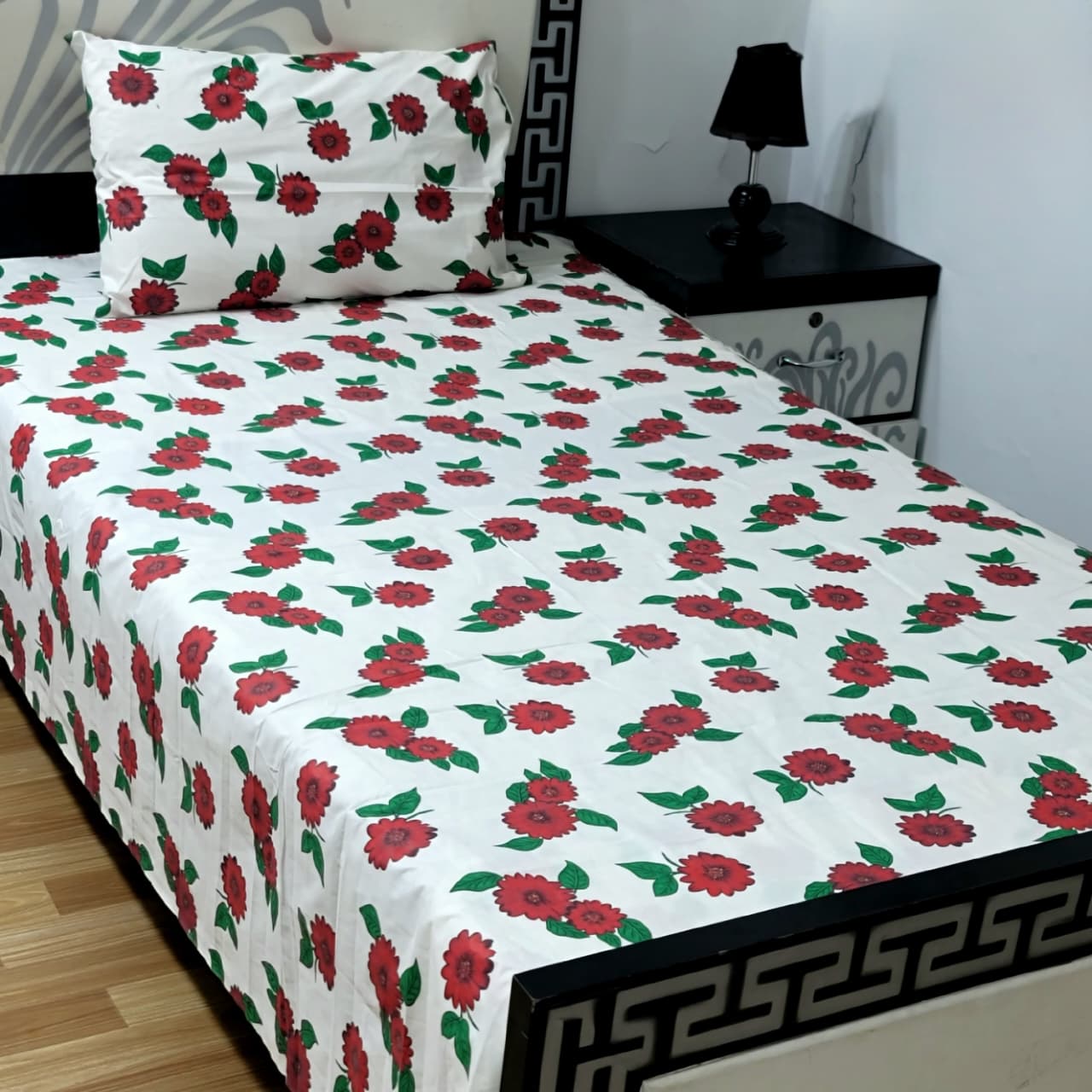 COZIFY PURE COTTON SINGLE BEDSHEET 049