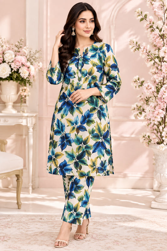 Premium 2-Piece Khaddar Ladies Suit 017