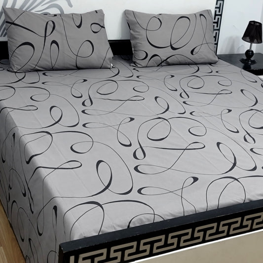 Cozify Pure Cotton Bed Sheet - King - CPB071