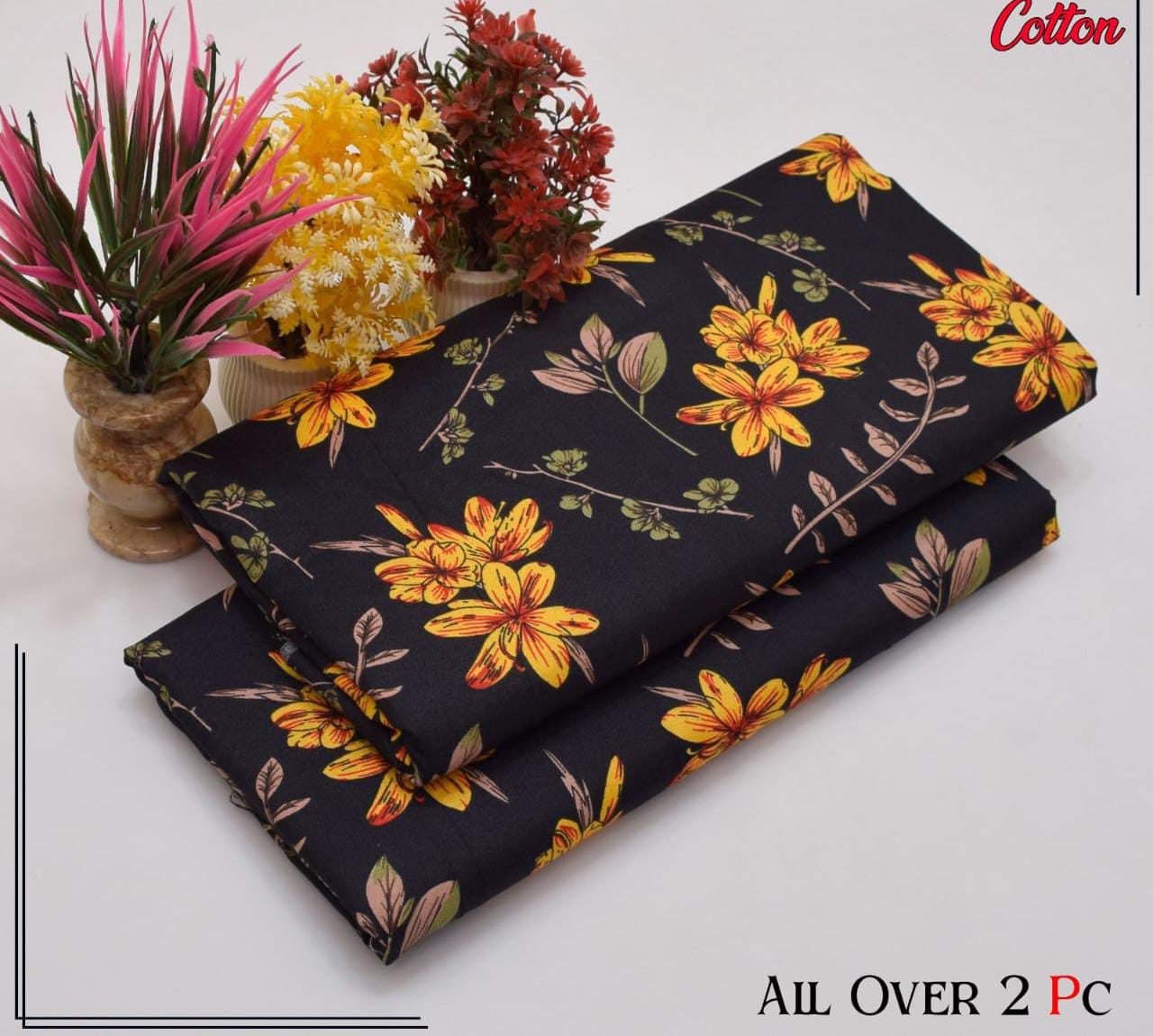 Redos Cotton Casual Summer  Collection  2 Pcs Ladies Suits 060