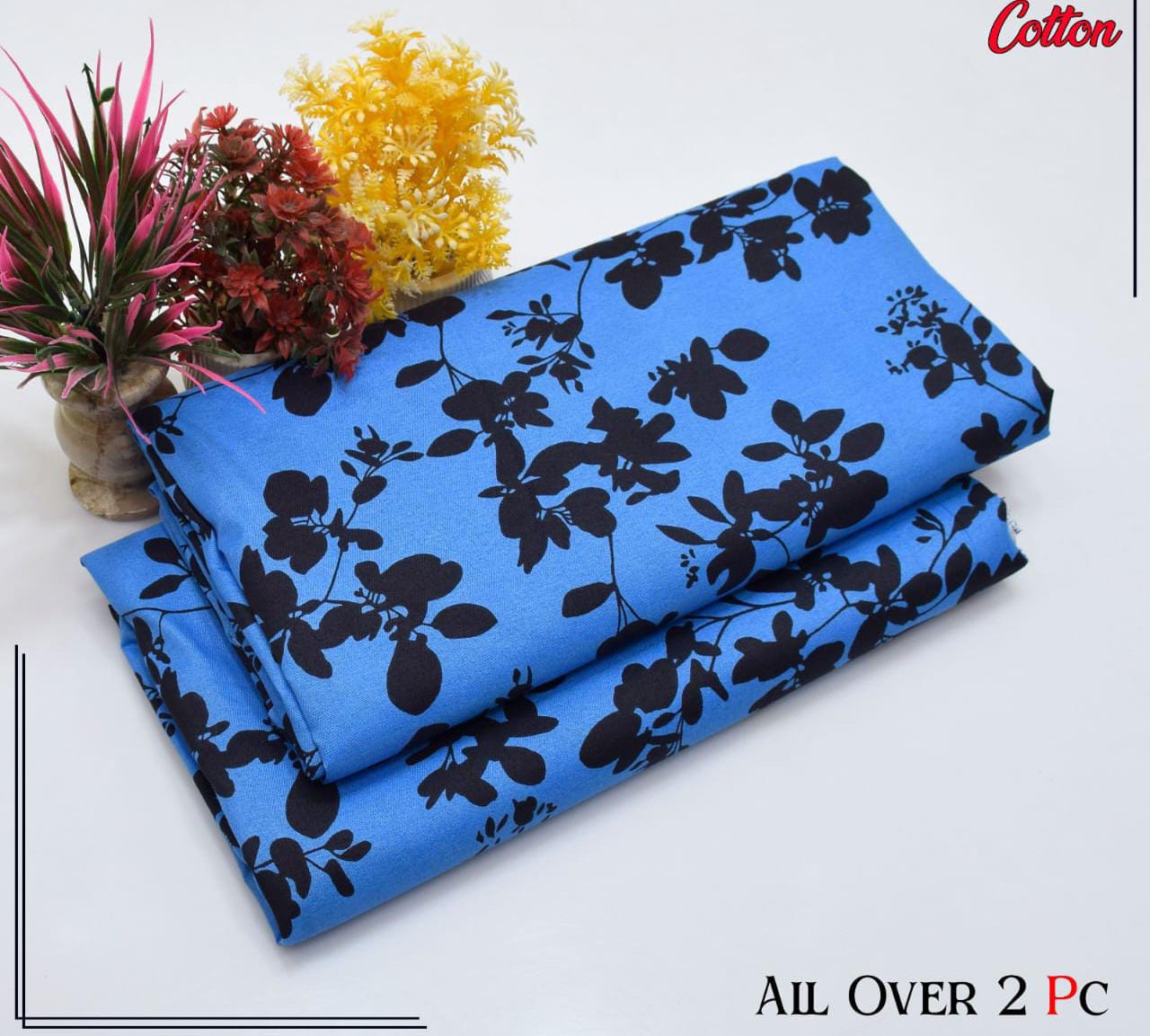 Redos Cotton Casual Summer  Collection  2 Pcs Ladies Suits 061