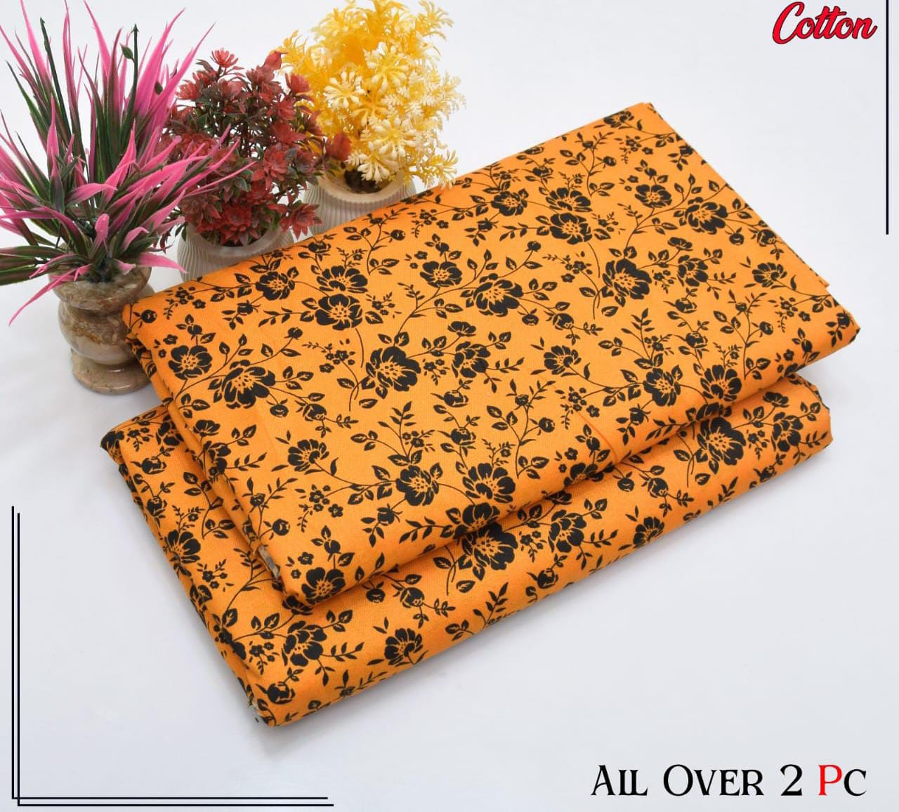Redos Cotton Casual Summer  Collection  2 Pcs Ladies Suits 059