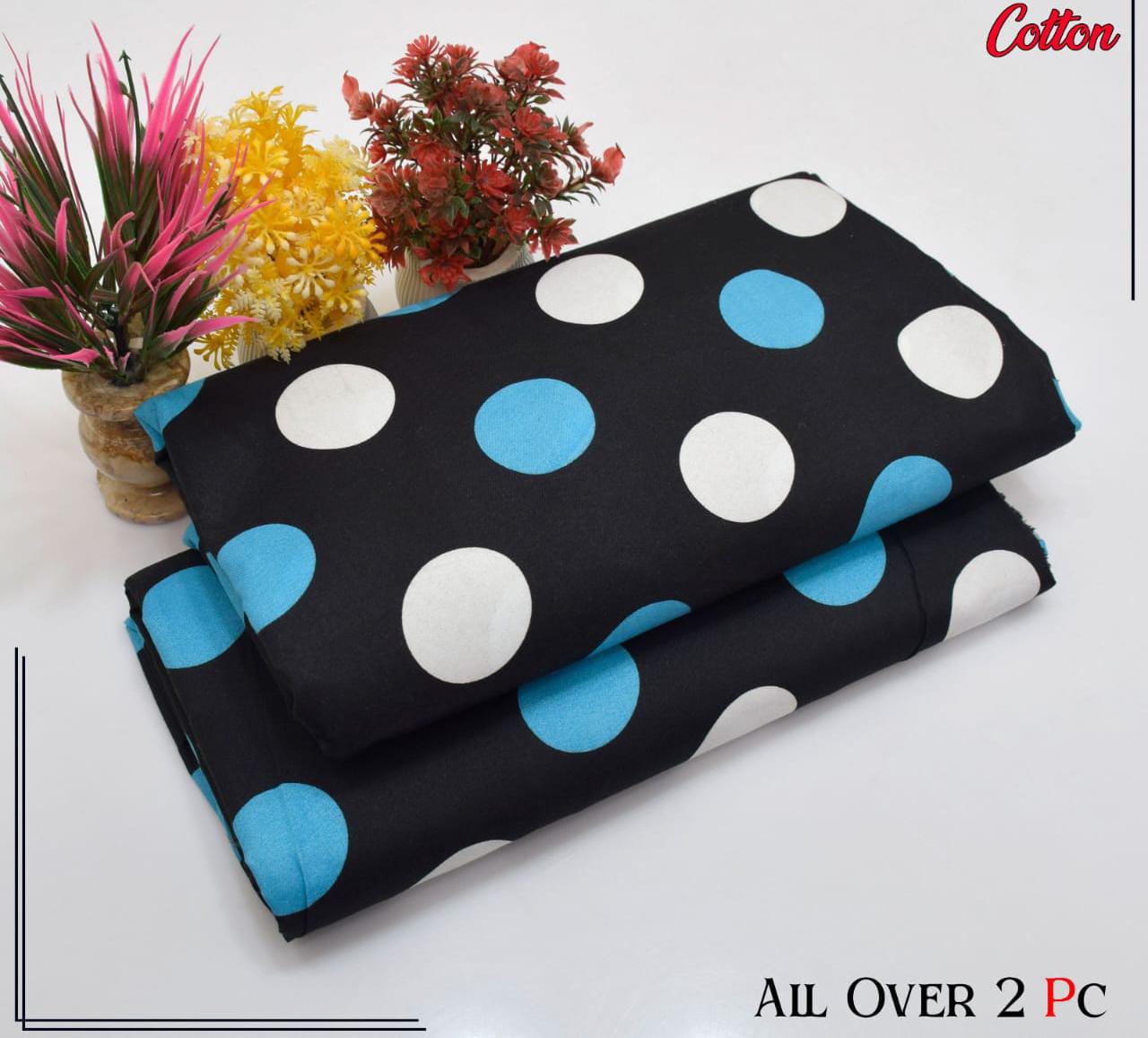 Redos Cotton Casual Summer  Collection  2 Pcs Ladies Suits 081